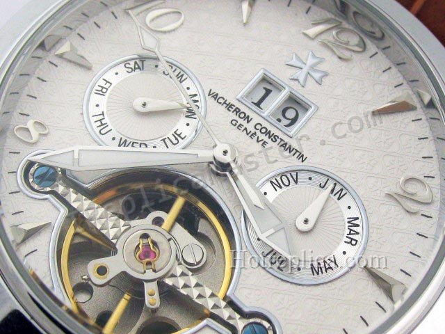 Vacheron Constantin Tourbillon Datograph Replik Uhr - zum Schließen ins Bild klicken