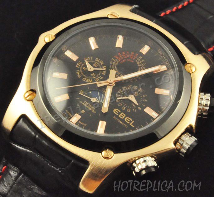 Ebel 1911 BTR Calendario Perpetuo Réplica Reloj - Haga click en la imagen para cerrar