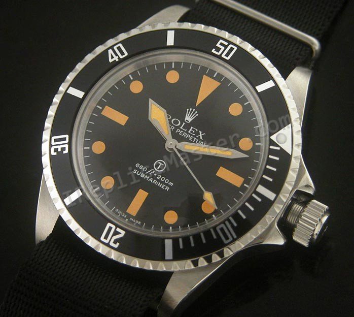 Rolex Vintage Submariner Swiss Replica Watch - Click Image to Close