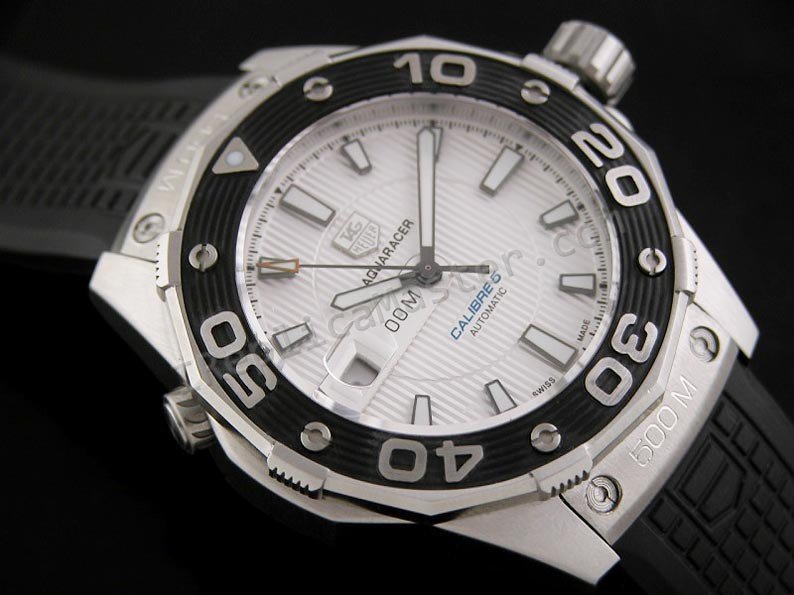 Tag Heuer Aquaracer Calibre 5 500M suíços Suíço Réplica Relógio  Clique na imagem para fechar