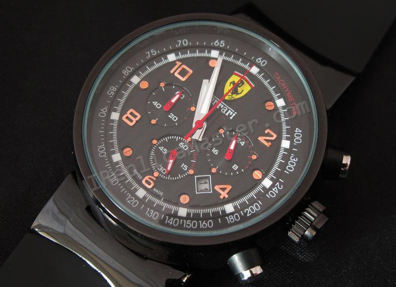 Ferrari Chronograph Replik Uhr - zum Schließen ins Bild klicken